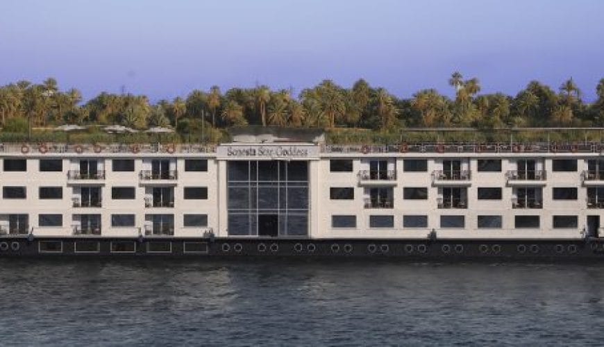 Sonesta Star Goddess Luxury Nile Cruise<span class="rmp-archive-results-widget "><i class=" rmp-icon rmp-icon--ratings rmp-icon--star rmp-icon--full-highlight"></i><i class=" rmp-icon rmp-icon--ratings rmp-icon--star rmp-icon--full-highlight"></i><i class=" rmp-icon rmp-icon--ratings rmp-icon--star rmp-icon--full-highlight"></i><i class=" rmp-icon rmp-icon--ratings rmp-icon--star rmp-icon--full-highlight"></i><i class=" rmp-icon rmp-icon--ratings rmp-icon--star rmp-icon--full-highlight"></i> <span>5 (1)</span></span>