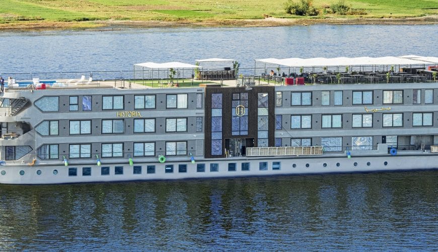 Historia Luxury Nile Cruise<span class="rmp-archive-results-widget rmp-archive-results-widget--not-rated"><i class=" rmp-icon rmp-icon--ratings rmp-icon--star "></i><i class=" rmp-icon rmp-icon--ratings rmp-icon--star "></i><i class=" rmp-icon rmp-icon--ratings rmp-icon--star "></i><i class=" rmp-icon rmp-icon--ratings rmp-icon--star "></i><i class=" rmp-icon rmp-icon--ratings rmp-icon--star "></i> <span>0 (0)</span></span>
