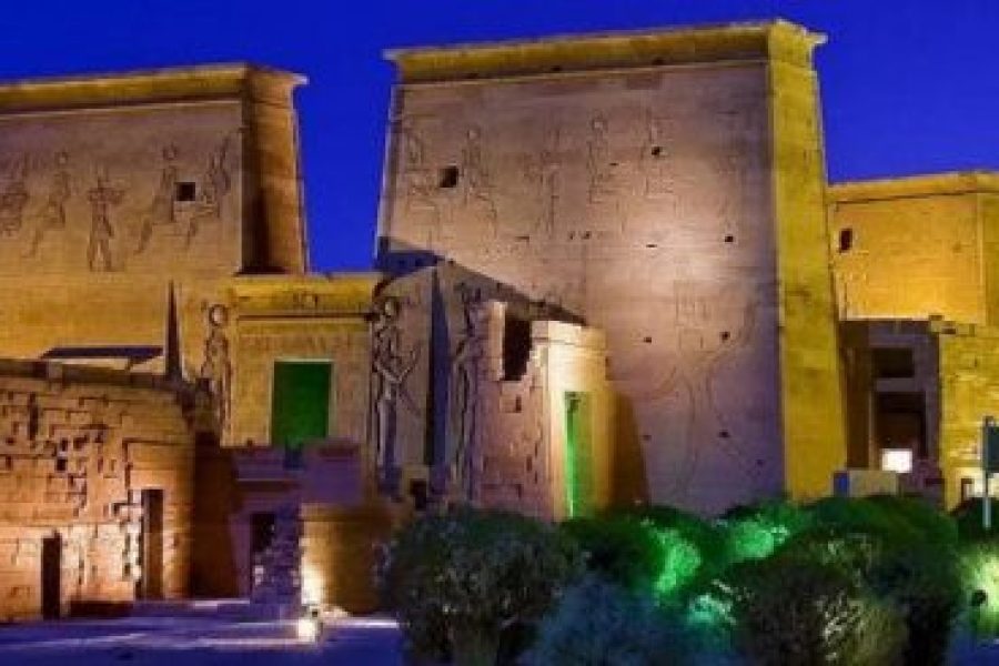 Sound and Light Show at Philae Temple