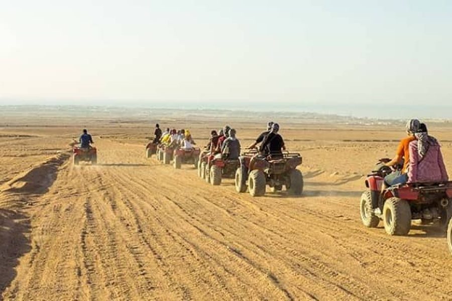 Morning Desert Safari on Quad Bikes