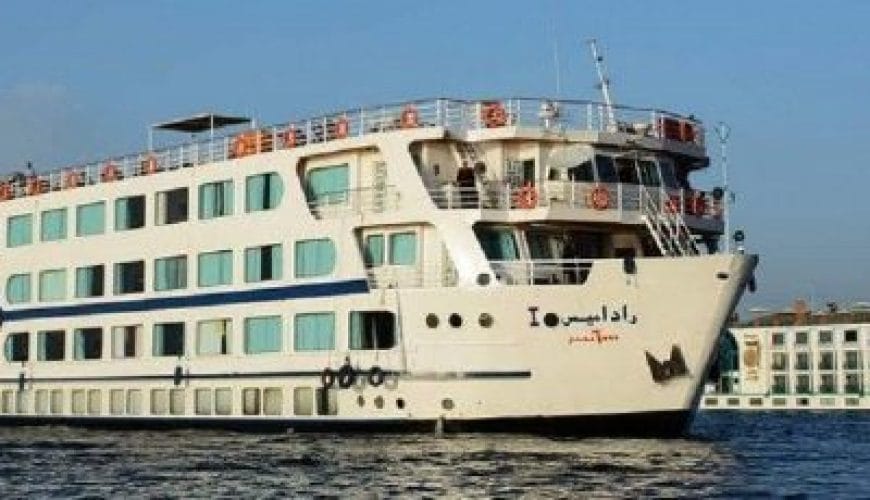 MS Radamis I Nile Cruise<span class="rmp-archive-results-widget rmp-archive-results-widget--not-rated"><i class=" rmp-icon rmp-icon--ratings rmp-icon--star "></i><i class=" rmp-icon rmp-icon--ratings rmp-icon--star "></i><i class=" rmp-icon rmp-icon--ratings rmp-icon--star "></i><i class=" rmp-icon rmp-icon--ratings rmp-icon--star "></i><i class=" rmp-icon rmp-icon--ratings rmp-icon--star "></i> <span>0 (0)</span></span>