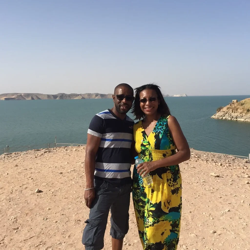 Couple by the Lake View