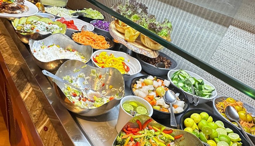 vegetarian food nile cruise
